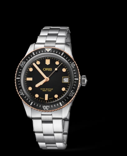 Oris Divers Sixty-Five 36 Stainless Steel / Bronze / Black / Bracelet