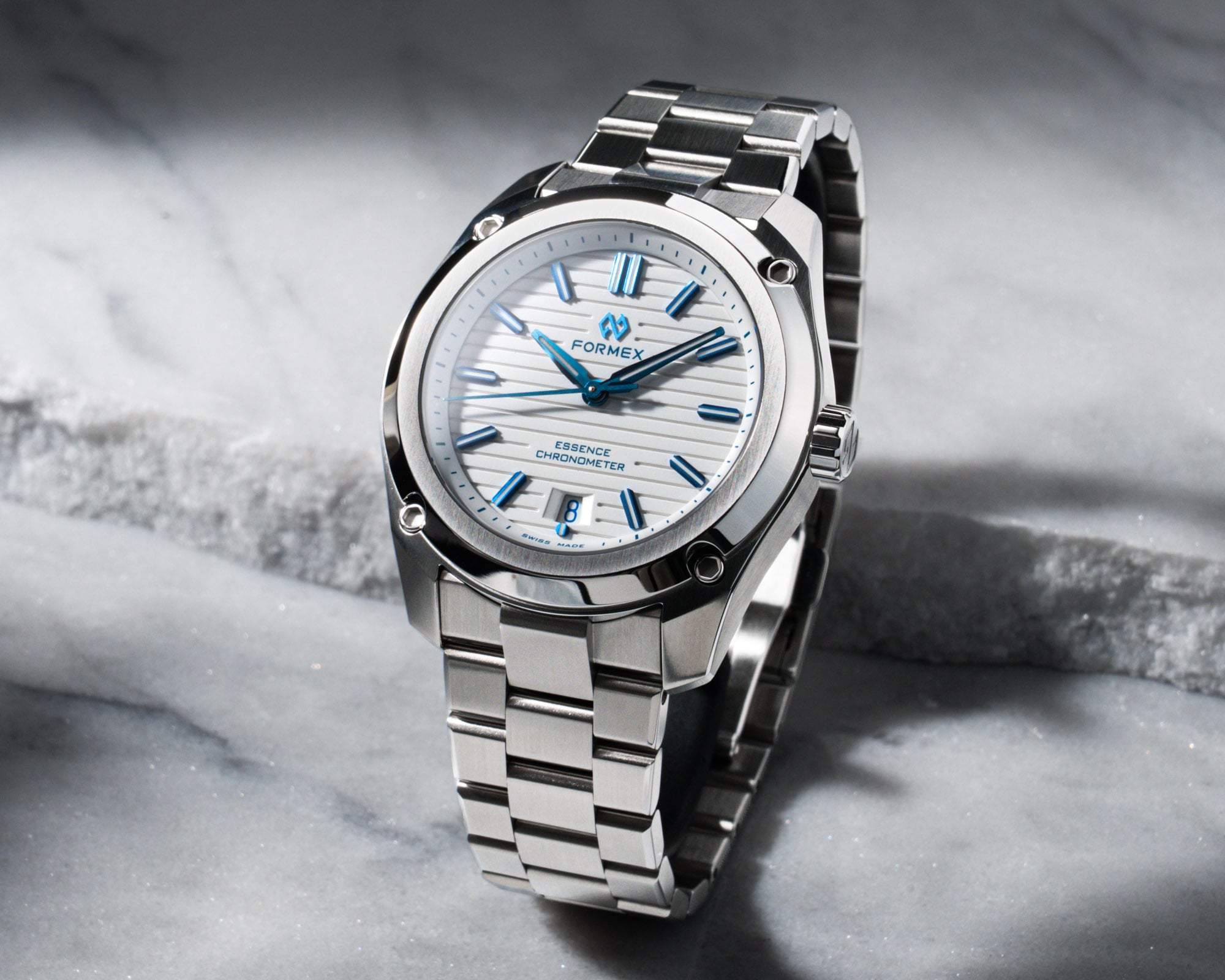 Formex Essence 39mm Automatic COSC Alpine White