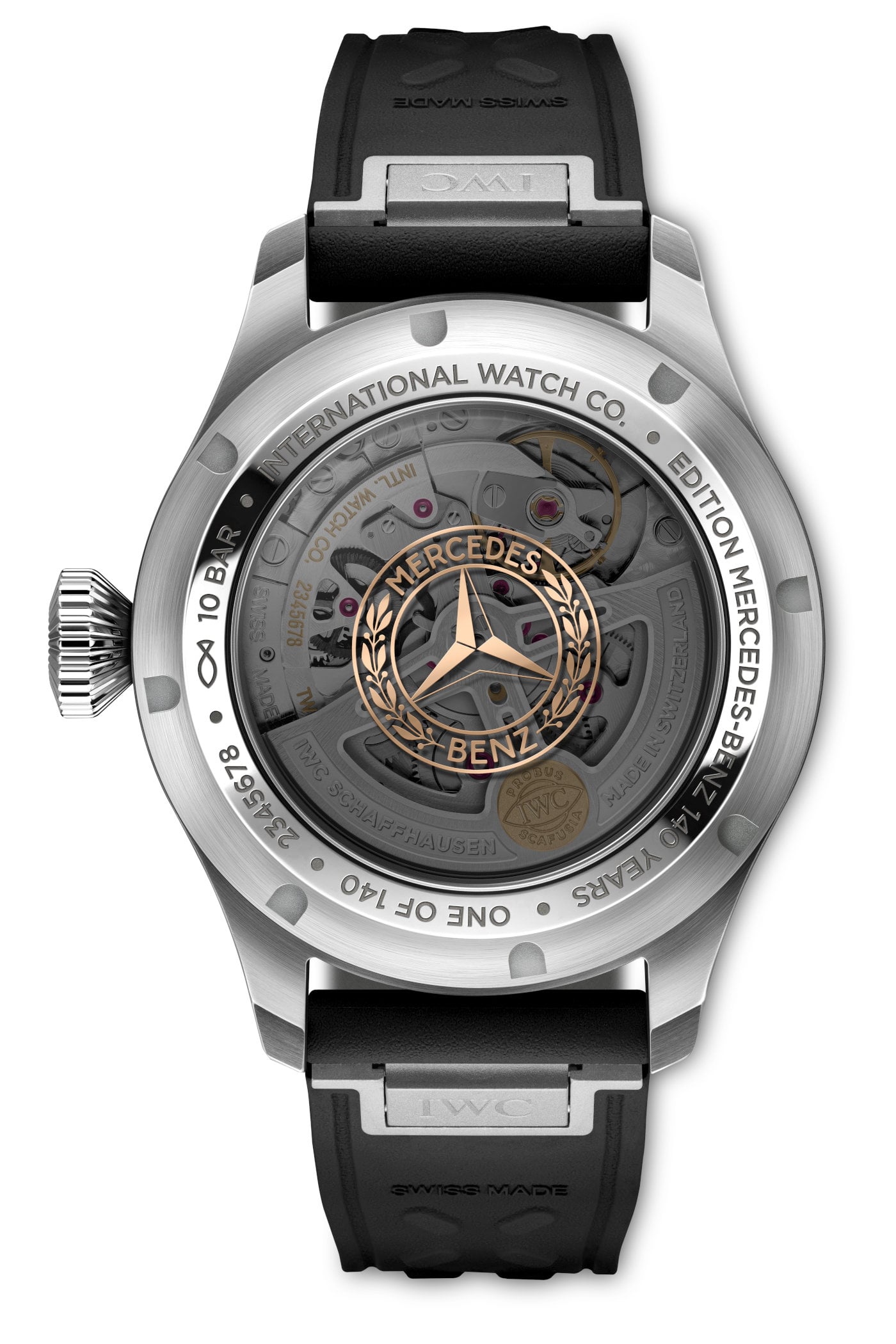 IWC Schaffhausen Big Pilot Perpetual Calendar Proset Mercedes-Benz