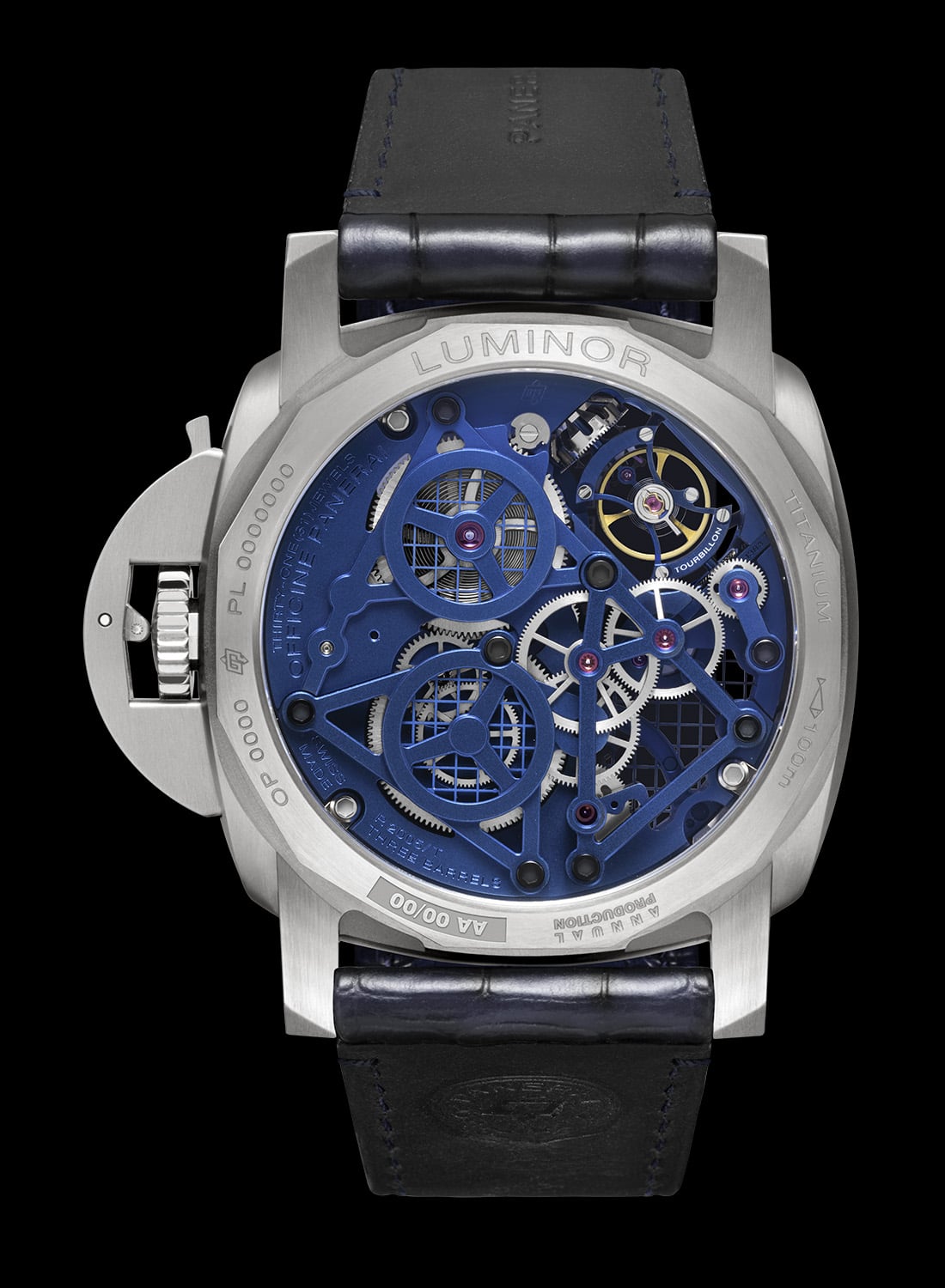 Panerai Luminor Tourbillon GMT Titanio