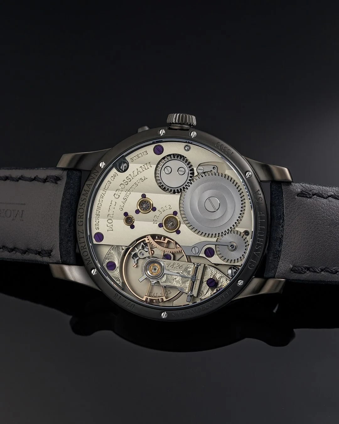 Moritz Grossmann Benu Power Reserve Stainless Steel