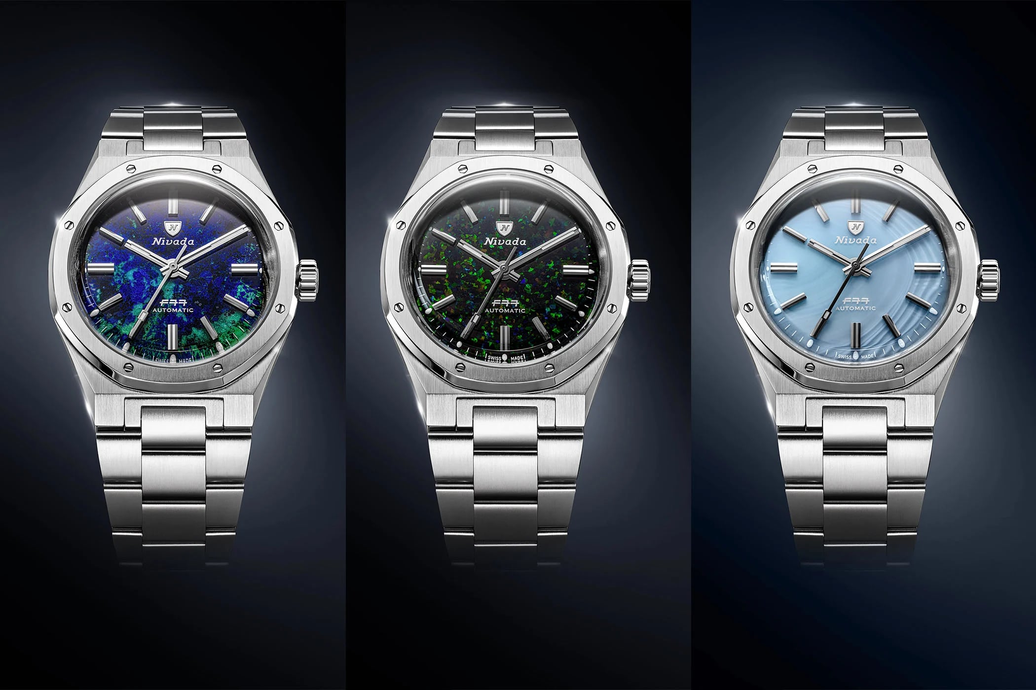 Nivada Grenchen F77 MKII 100 Years Labradorite