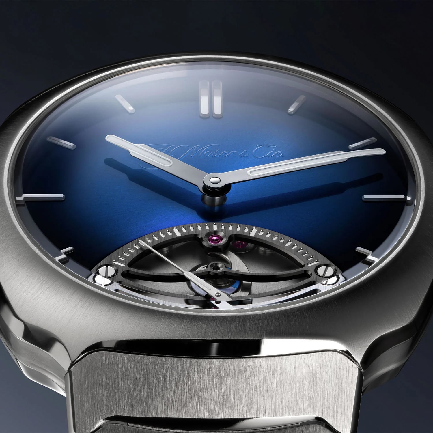 H. Moser & Cie. Streamliner Retrograde Seconds