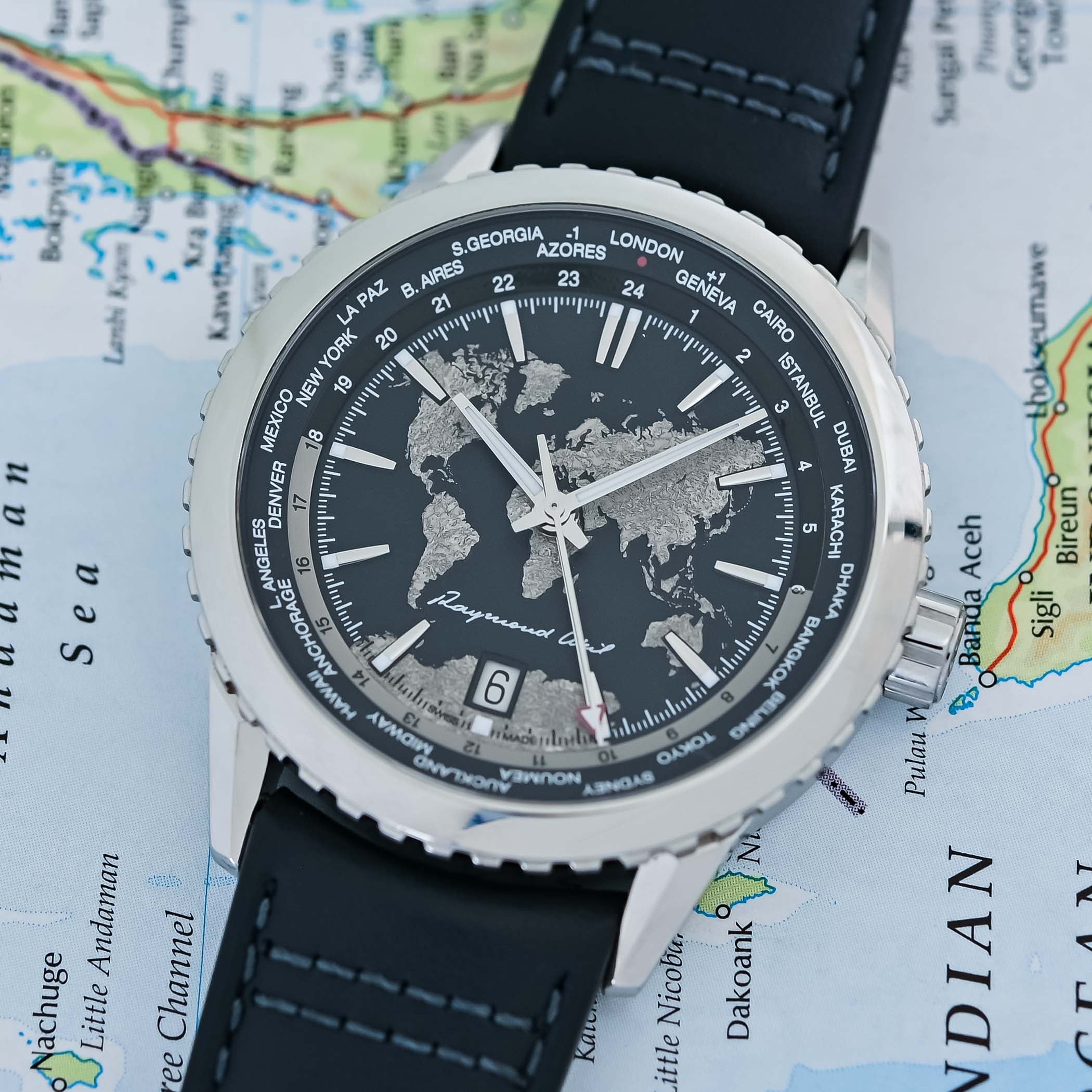 Raymond Weil Freelancer World-Traveller