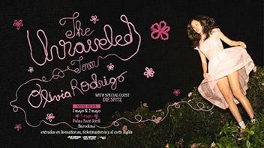 Cartell de Olivia Rodrigo (1, 2 , 5 i 6 de Maig)