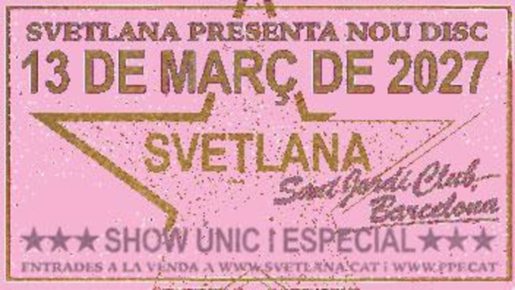Cartell de Svetlana