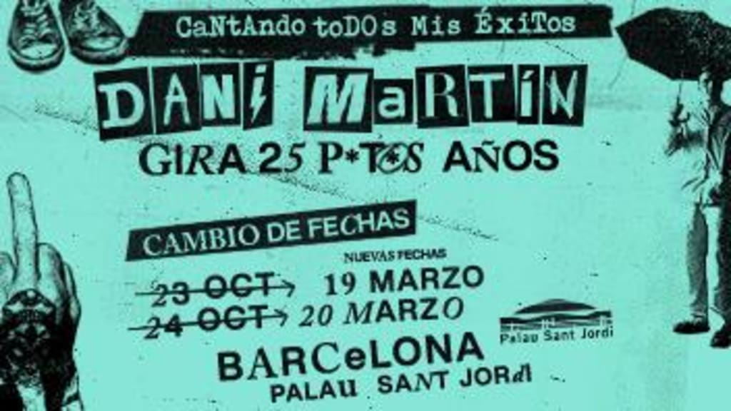 Cartell de Dani Martín