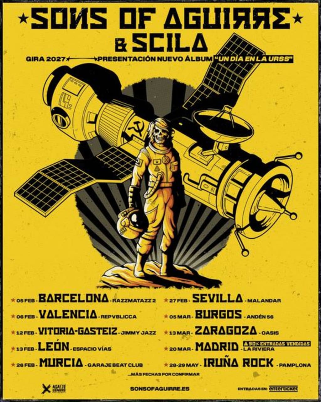 Cartell de Sons of Aguirre &amp; Scila