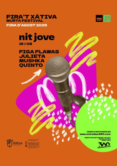 Nit Jove Fira't Xàtiva 2025