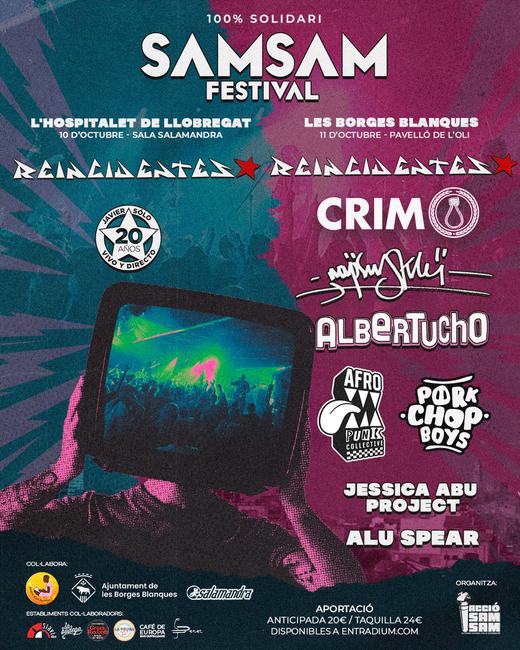 Cartell oficial de SamSam Salamandra 2025