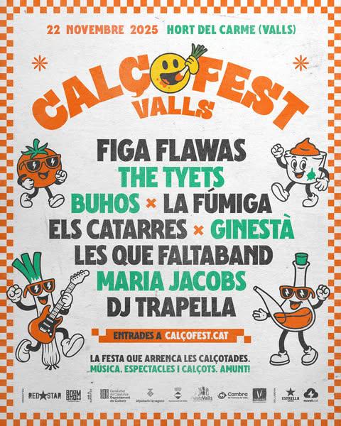 Cartell oficial de Calçofest 2025
