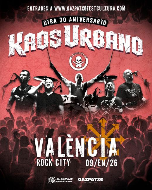 Cartell oficial de Kaos Urbano