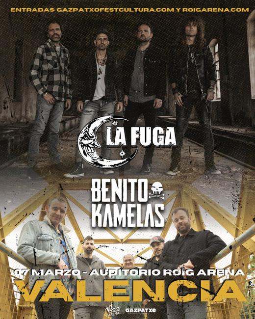 Cartell oficial de La fuga + Benito Kamelas