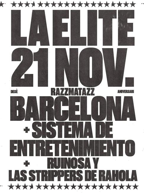 Cartell oficial de La élite