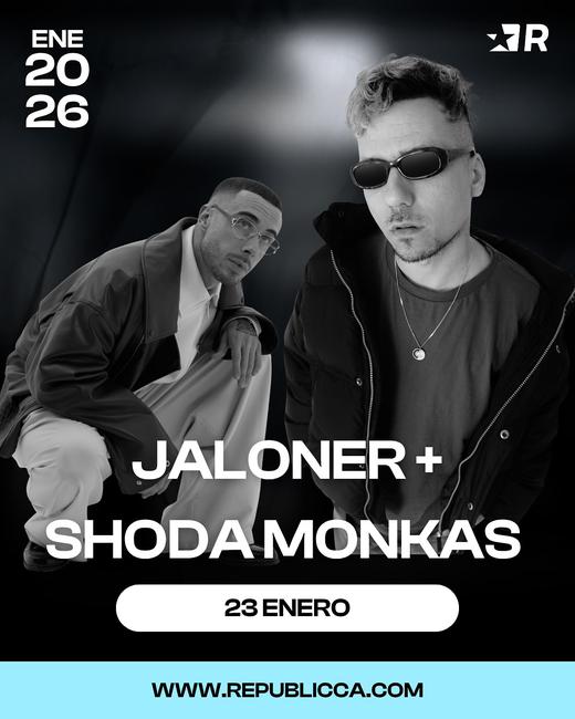 Cartell oficial de Jaloner + Shoda Monkas