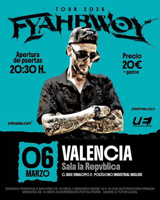 Cartell oficial de Fyahbwoy
