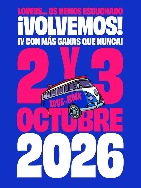 Cartell oficial de Love to Rock 2026