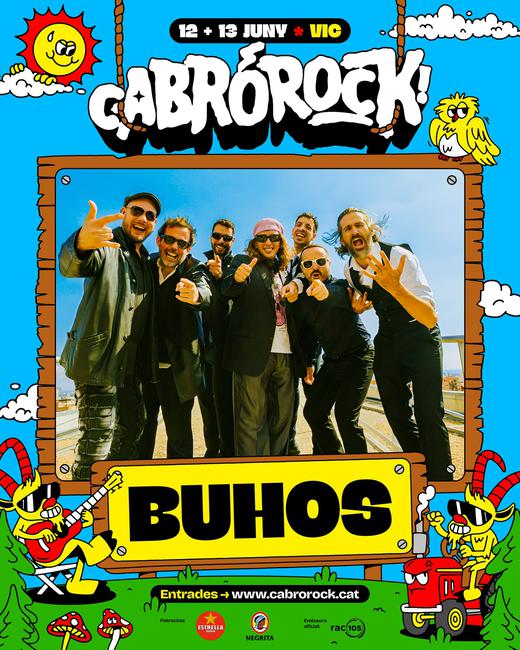 Cartell oficial de Cabró Rock 2026