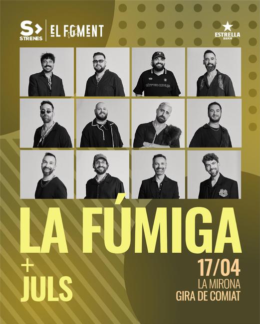 Cartell oficial de La fúmiga + Juls