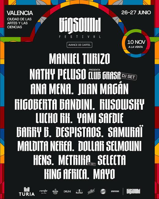 Cartell oficial de BigSound Valencia 2026