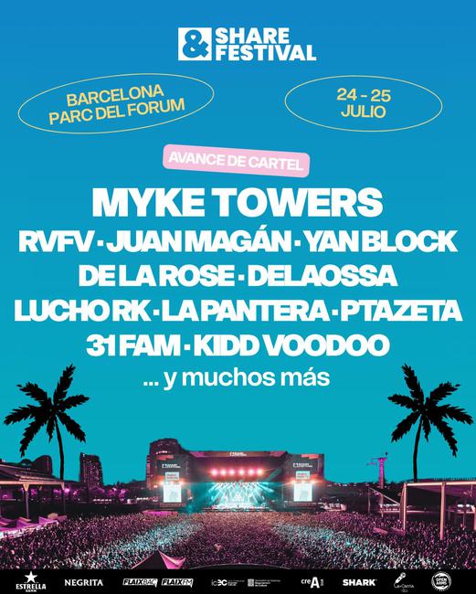 Cartell oficial de Share Festival 2026