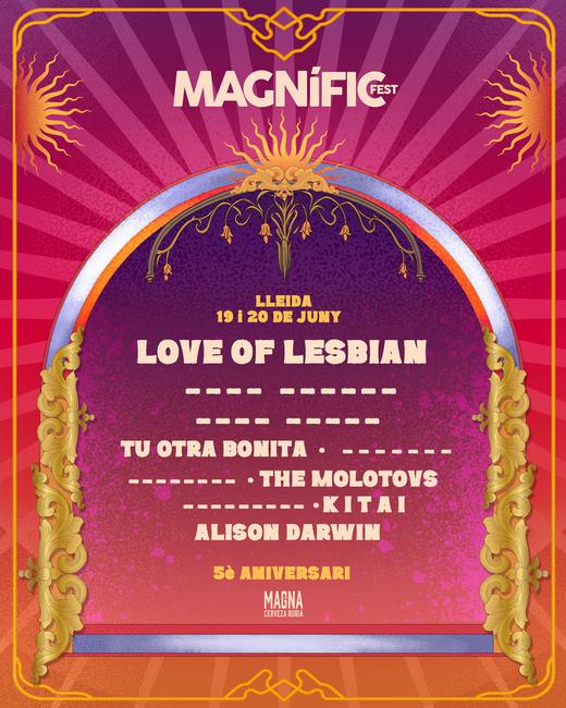 Cartell oficial de Magnífic Fest 2026