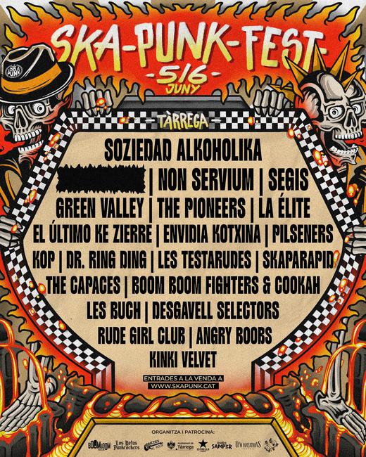 Cartell oficial de SkaPunk Fest 2026