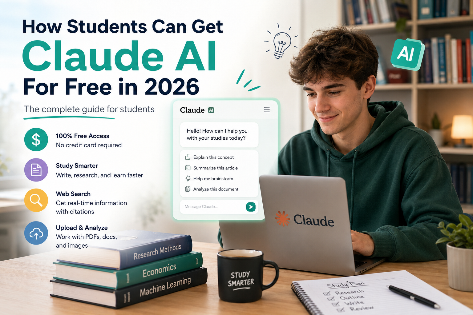 How to Get Claude AI for Free as a Student in 2026 (Full Guide)