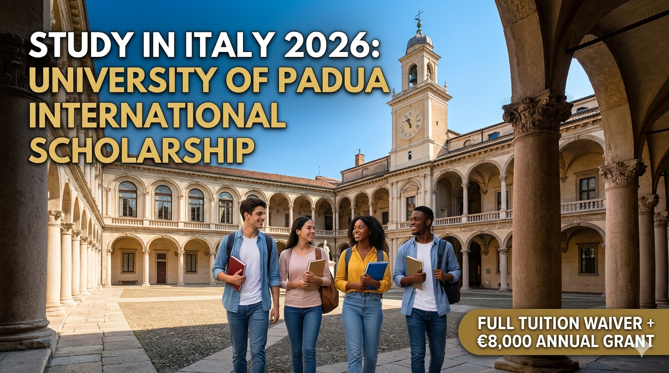 Study in Italy 2026: University of Padua International Scholarship