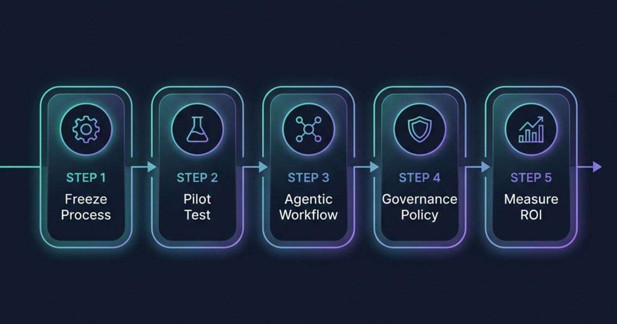 5-step roadmap for AI for small businesses deployment