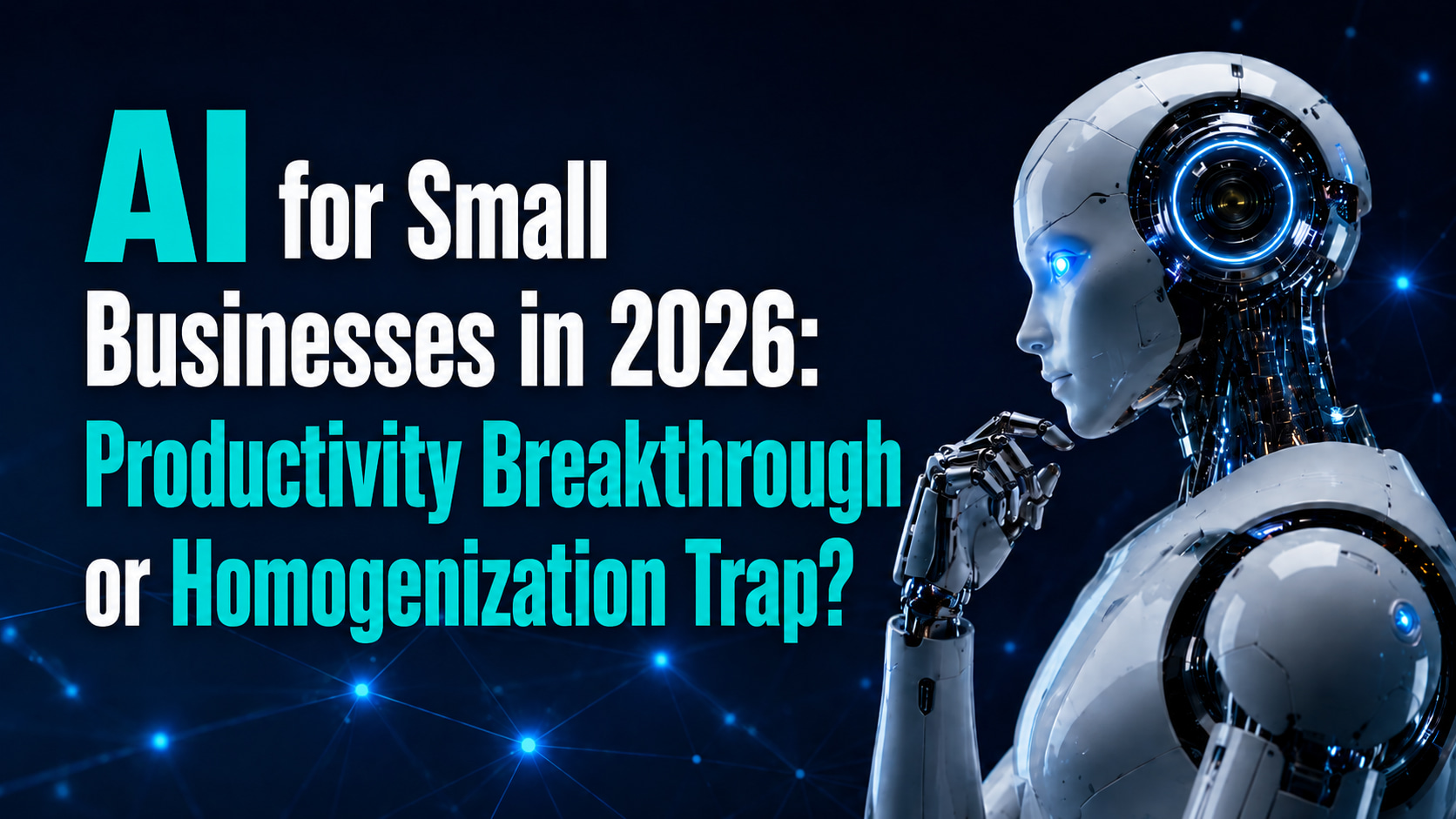 AI for Small Businesses 2026 — Productivity Breakout or Brand Homogenization Trap