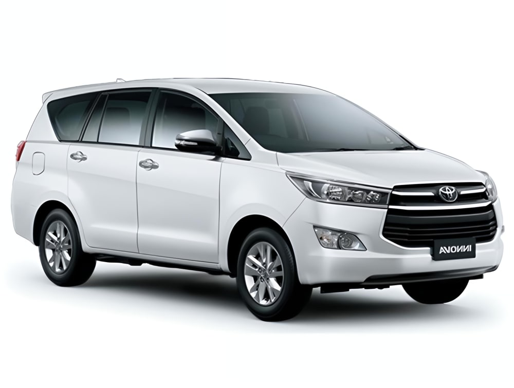 Toyota Innova Crysta for family Kashmir tours