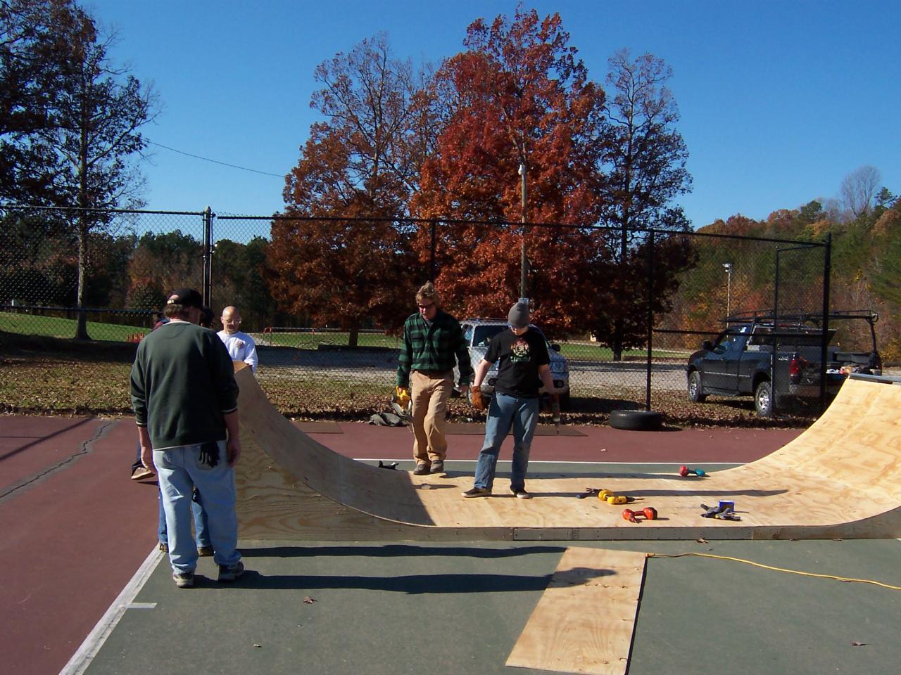 Eagle Scout Troup 741 and their skate ramp project with OBC