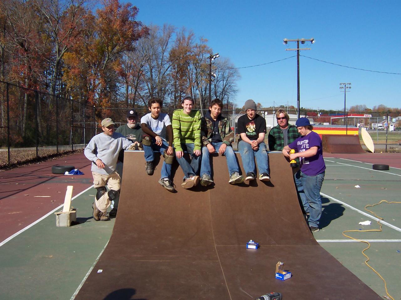 Eagle Scout Troup 741 and their skate ramp project with OBC