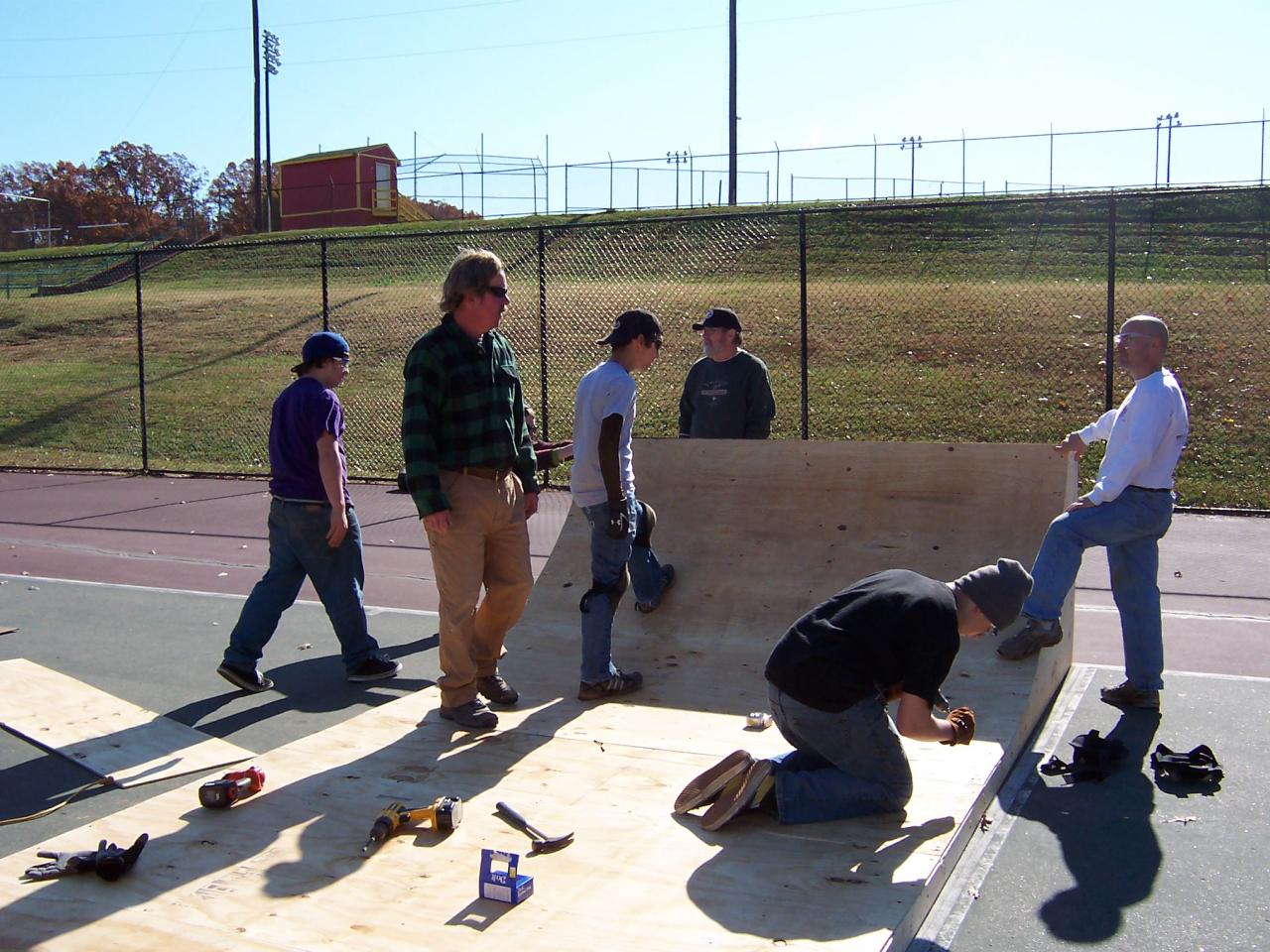 Eagle Scout Troup 741 and their skate ramp project with OBC