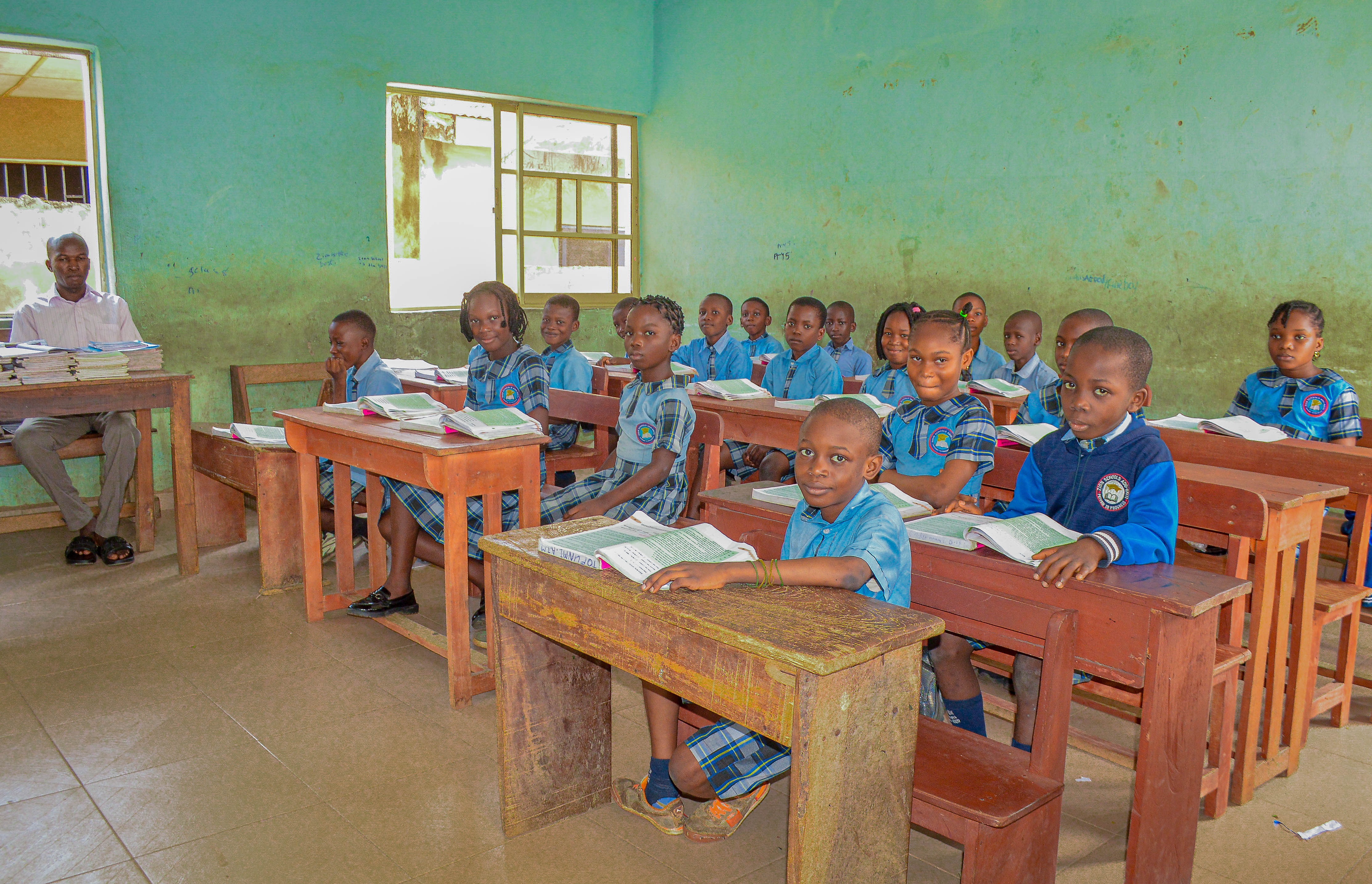 Students in classroom