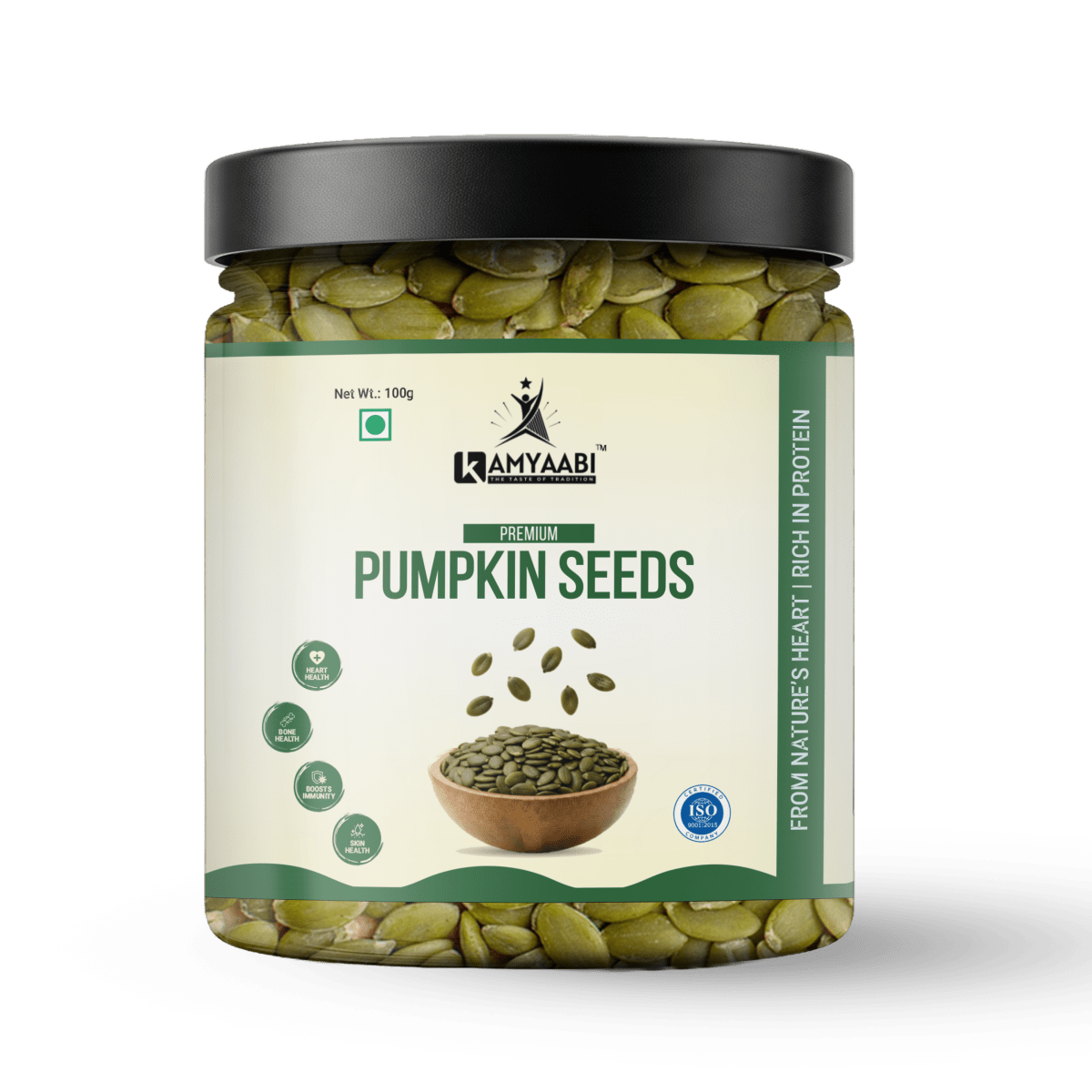 Fresh Pumpkin Seeds (Pepitas) – Nutrient Rich | Kamyaabi Dry Fruits