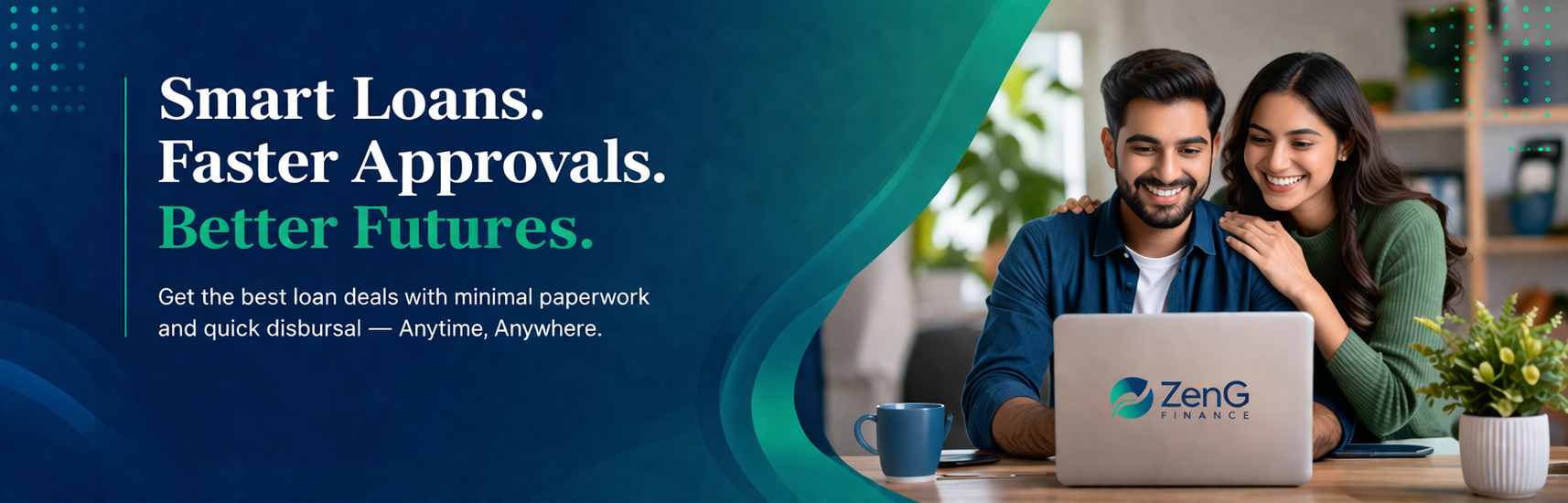 ZenG Finance smart loans banner