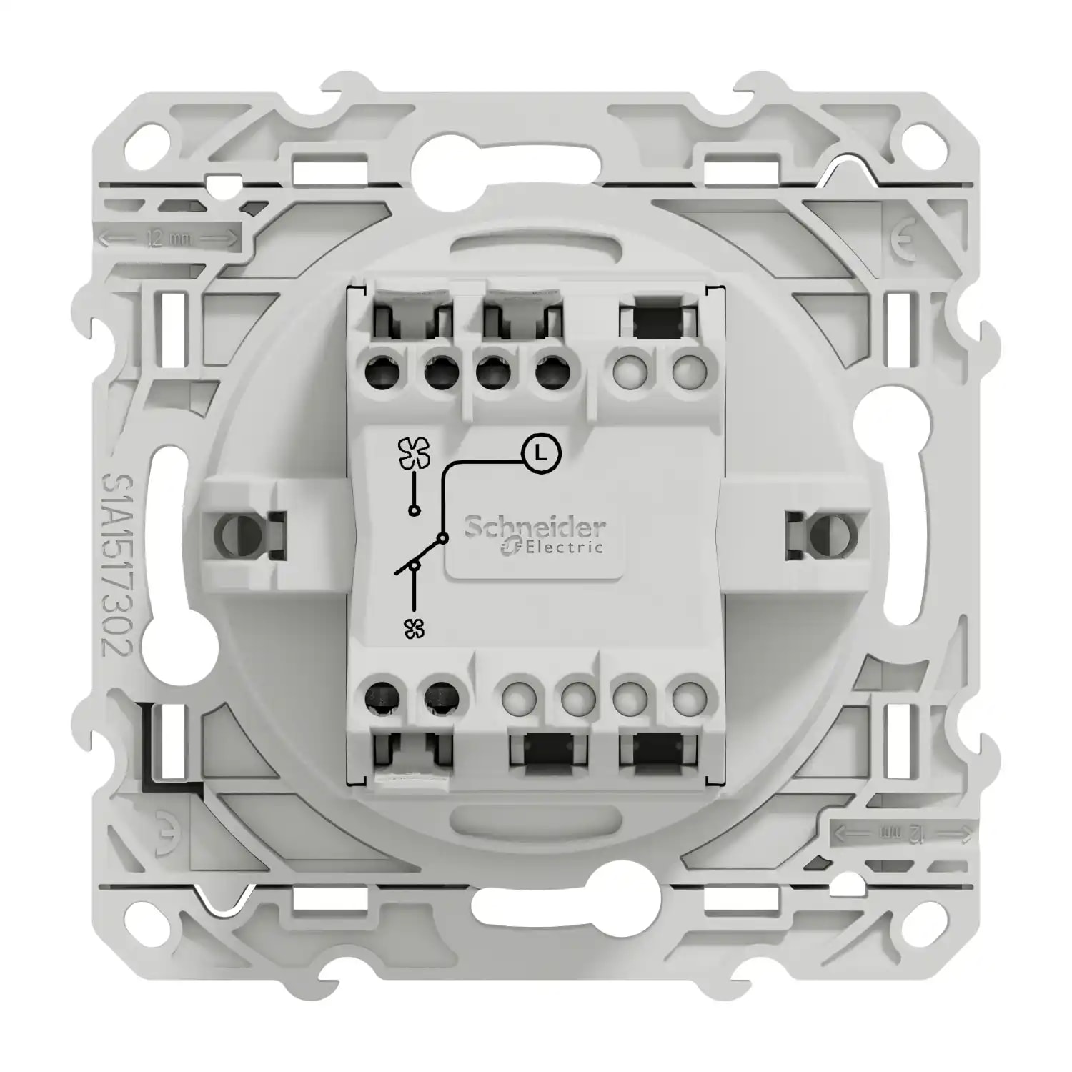 Schneider Electric S520227 S520227 - Pulsante Bianco 2 pulsanti + funzione di stop