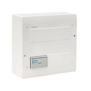 Hager Coffret de communication éco 4xRJ45 Grade 2TV -TN305