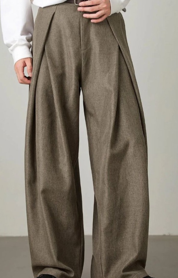 Classic Brown Cotton Pant