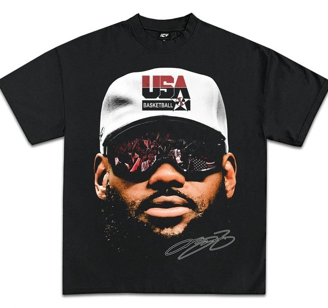 LeBron James tees