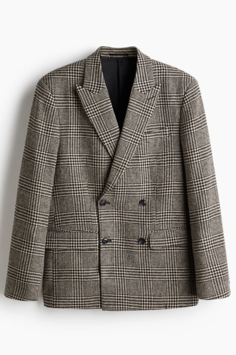 Relaxed Fit Wool-blend Coat