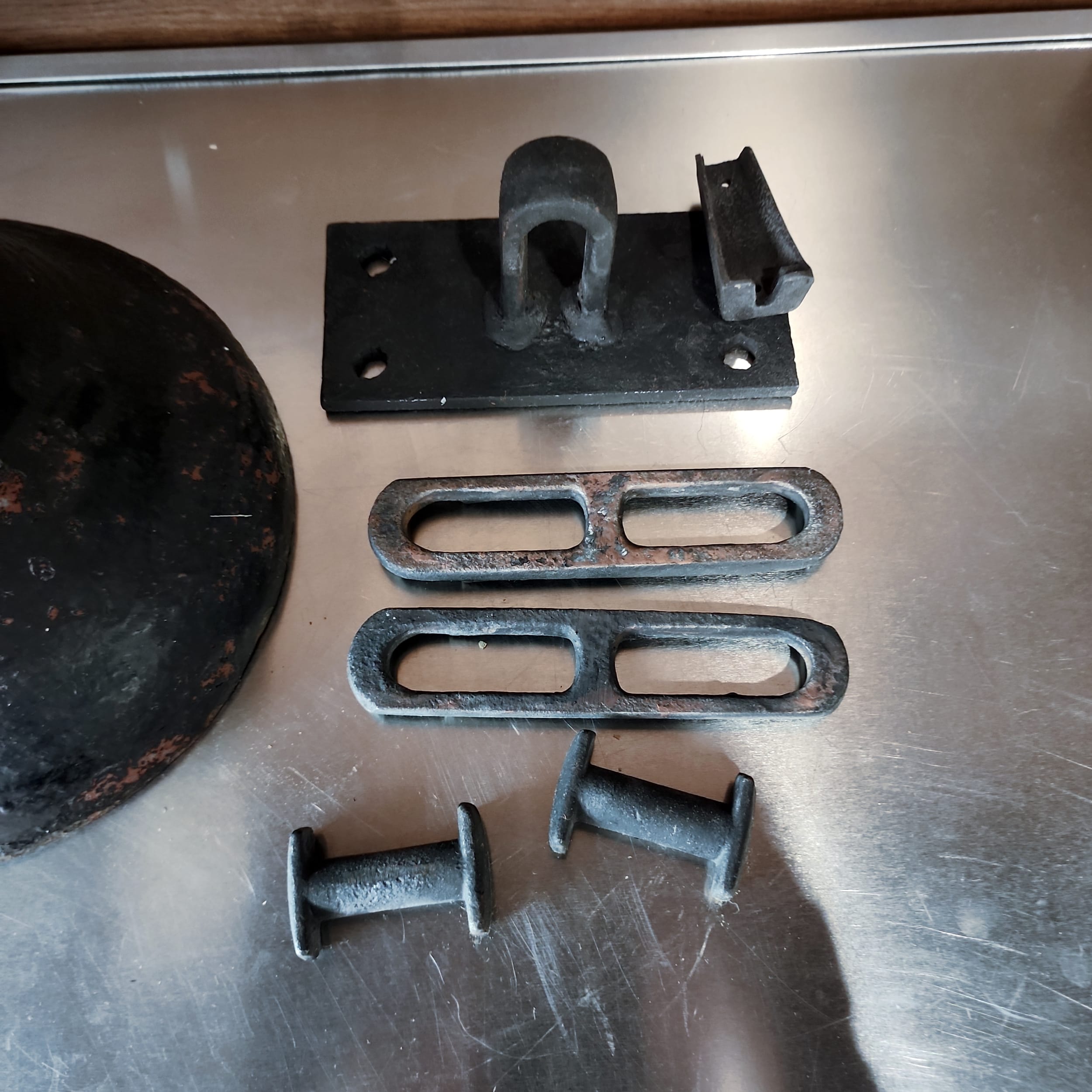 Antique 1800s Cast Iron Bell 13