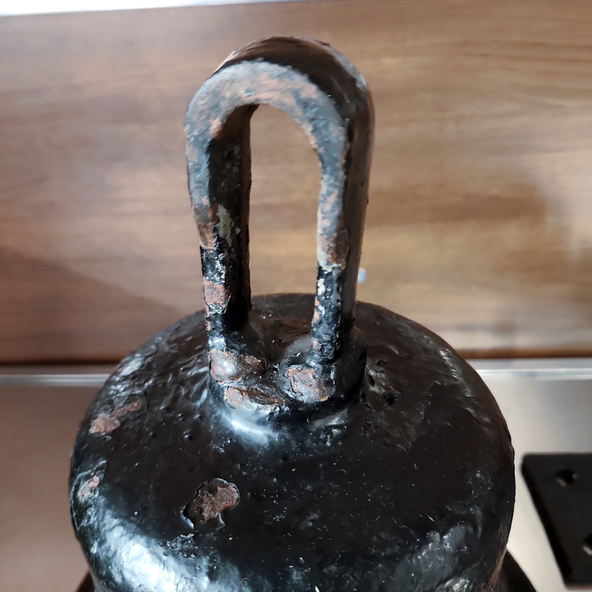 Antique 1800s Cast Iron Bell 13
