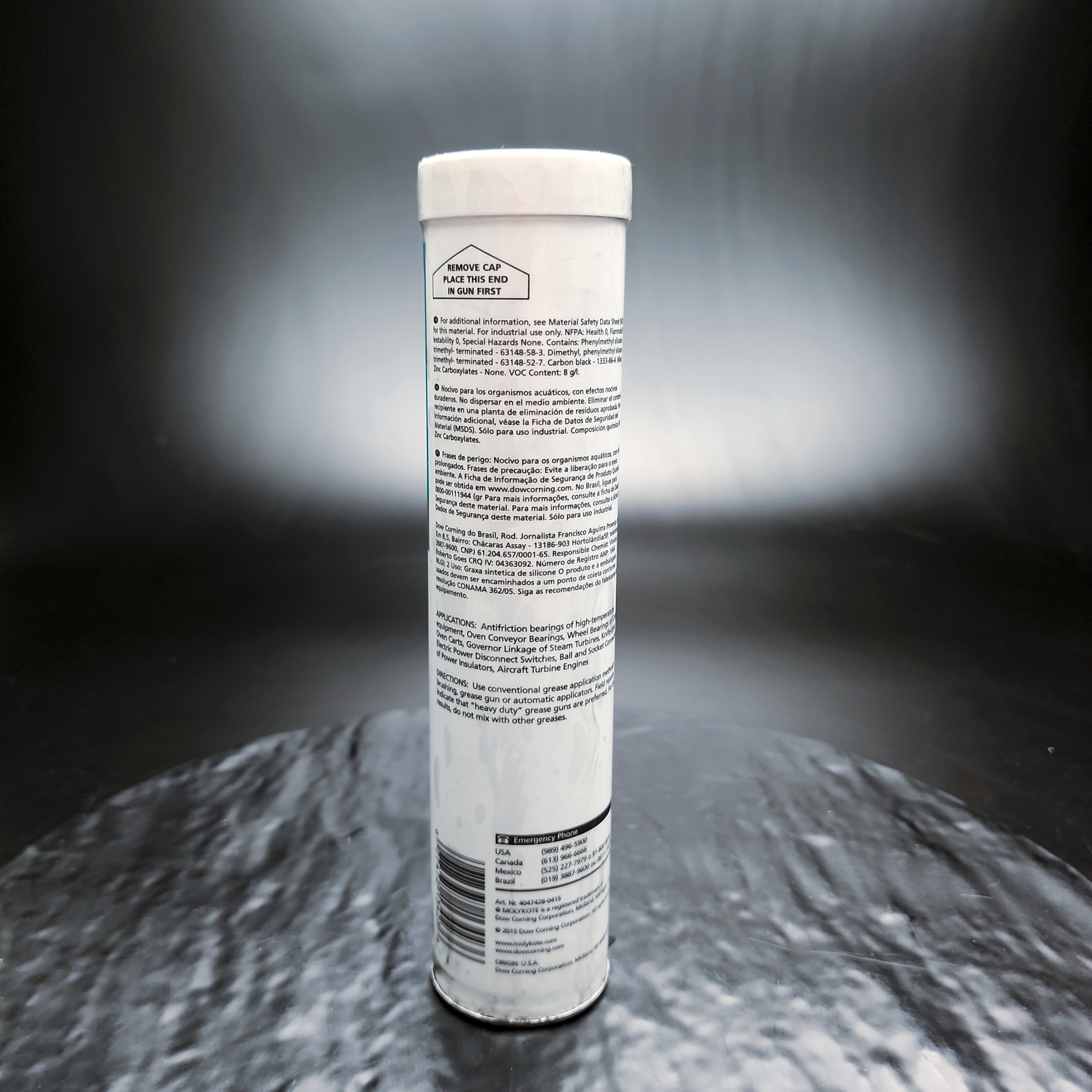 MOLYKOTE 41 Extreme Hi-Temp Grease Dow Corning Silicone Bearing 400g/14.1oz - Picture 5 of 6