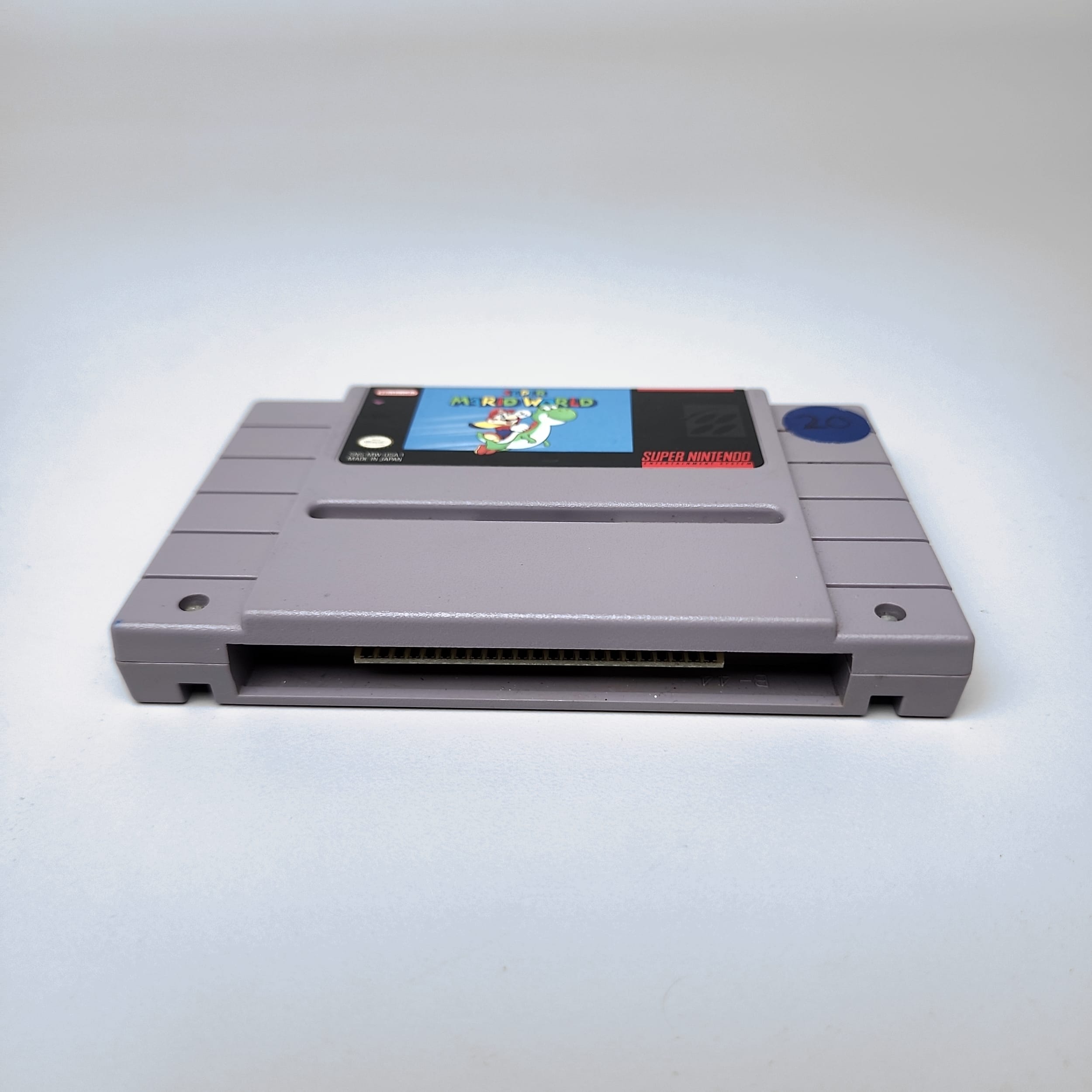 Super Mario World SNES Super Nintendo Game Cartridge Only Authentic - Picture 3 of 5