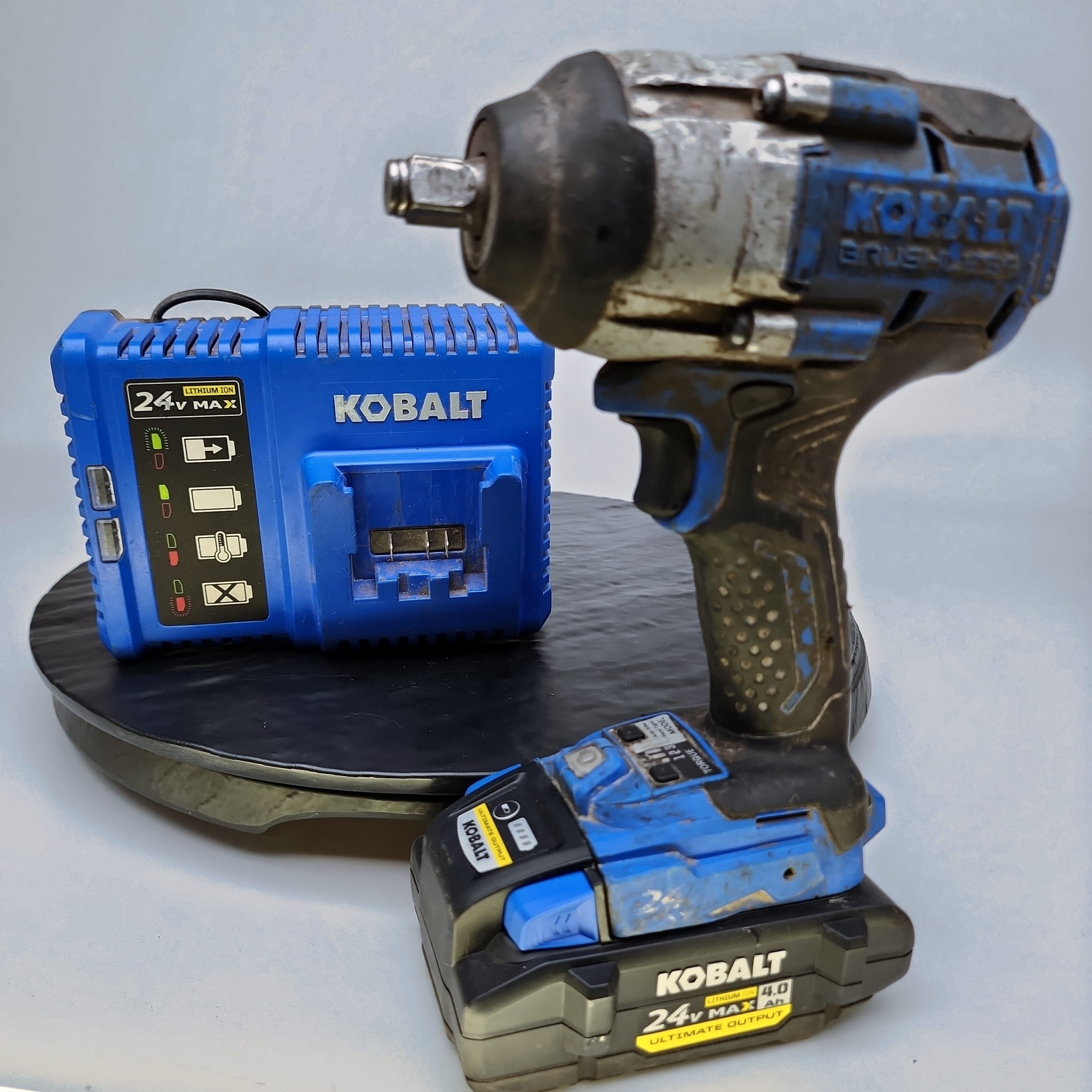 Kobalt KIW124B-03 24V Volt Max 1/2-in Drive Brushless Cordless Impact Wrench C3 - Picture 1 of 17