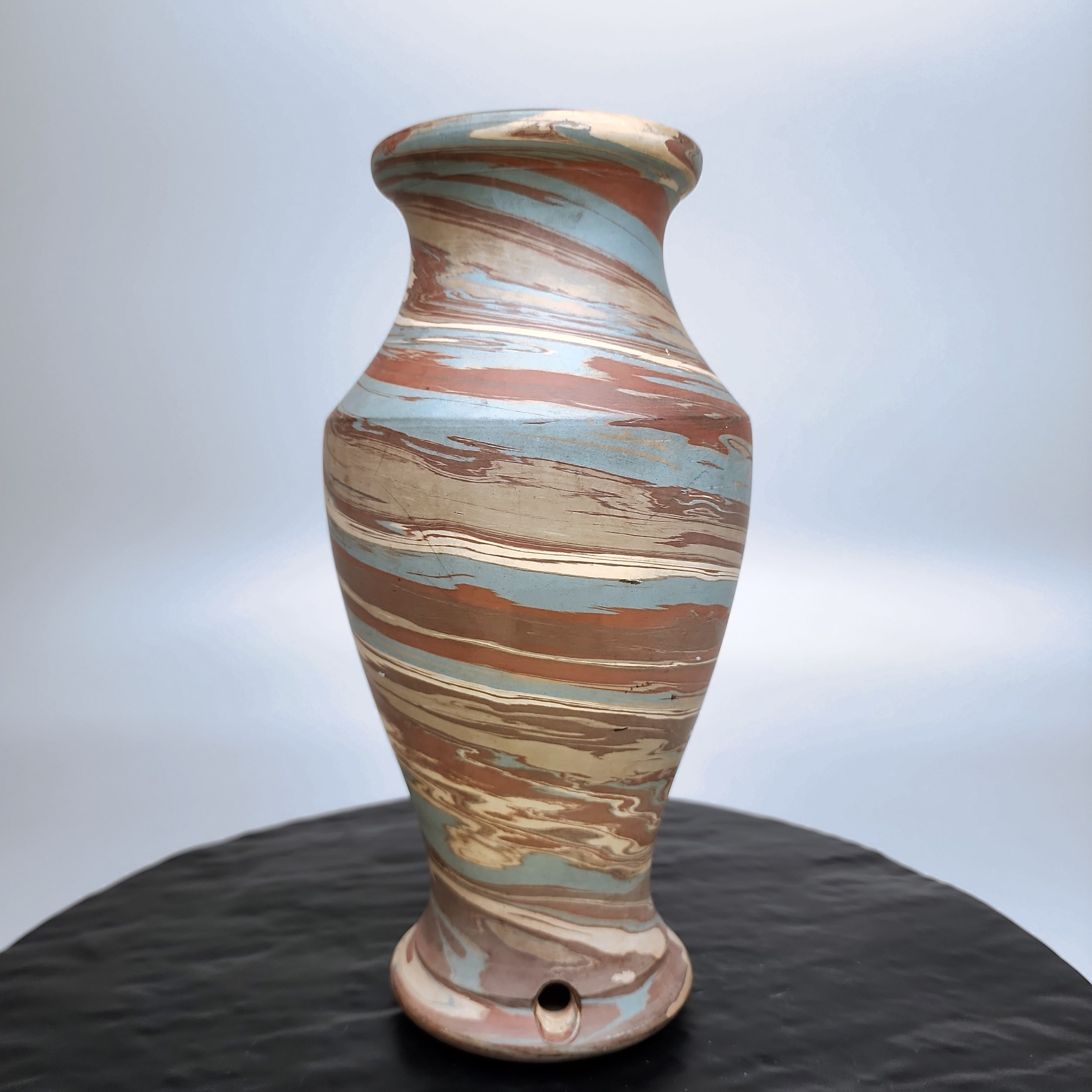 Niloak Mission Swirl 1910-24 Hand Made Art Pottery 10.75 Inch w