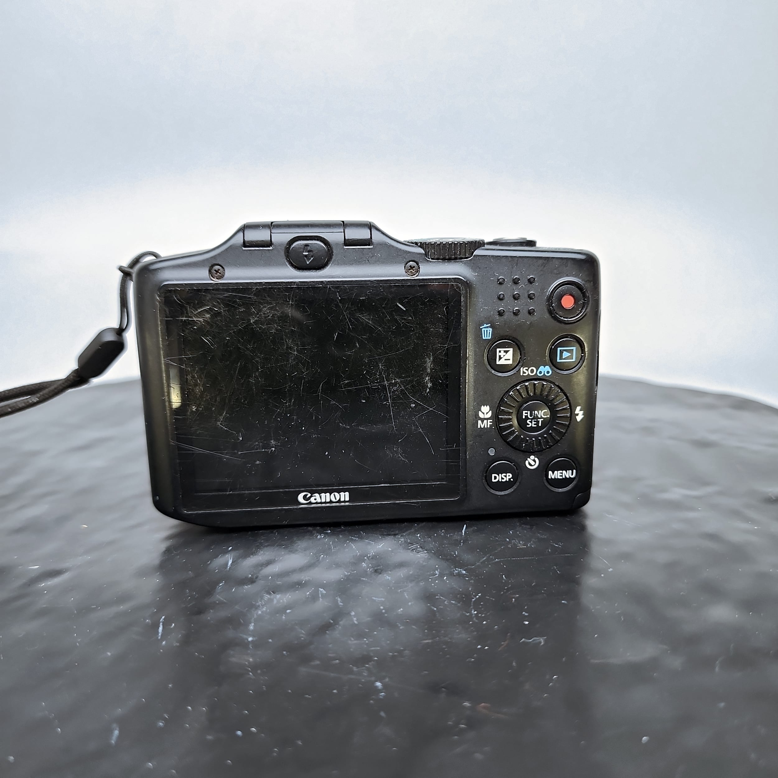 Canon PowerShot SX160 IS 16.0MP Digital Camera Parts Repair BAD SCRATCHED LENS - Picture 3 of 7